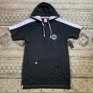 NWT Ninth Hall Athletics Charcoal Hoodie Large